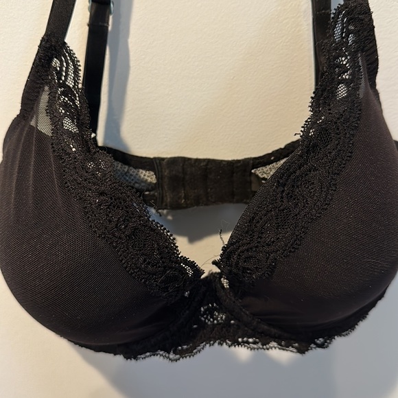 Natori black lace push-up bra - 32DDD/32F - Picture 2 of 5